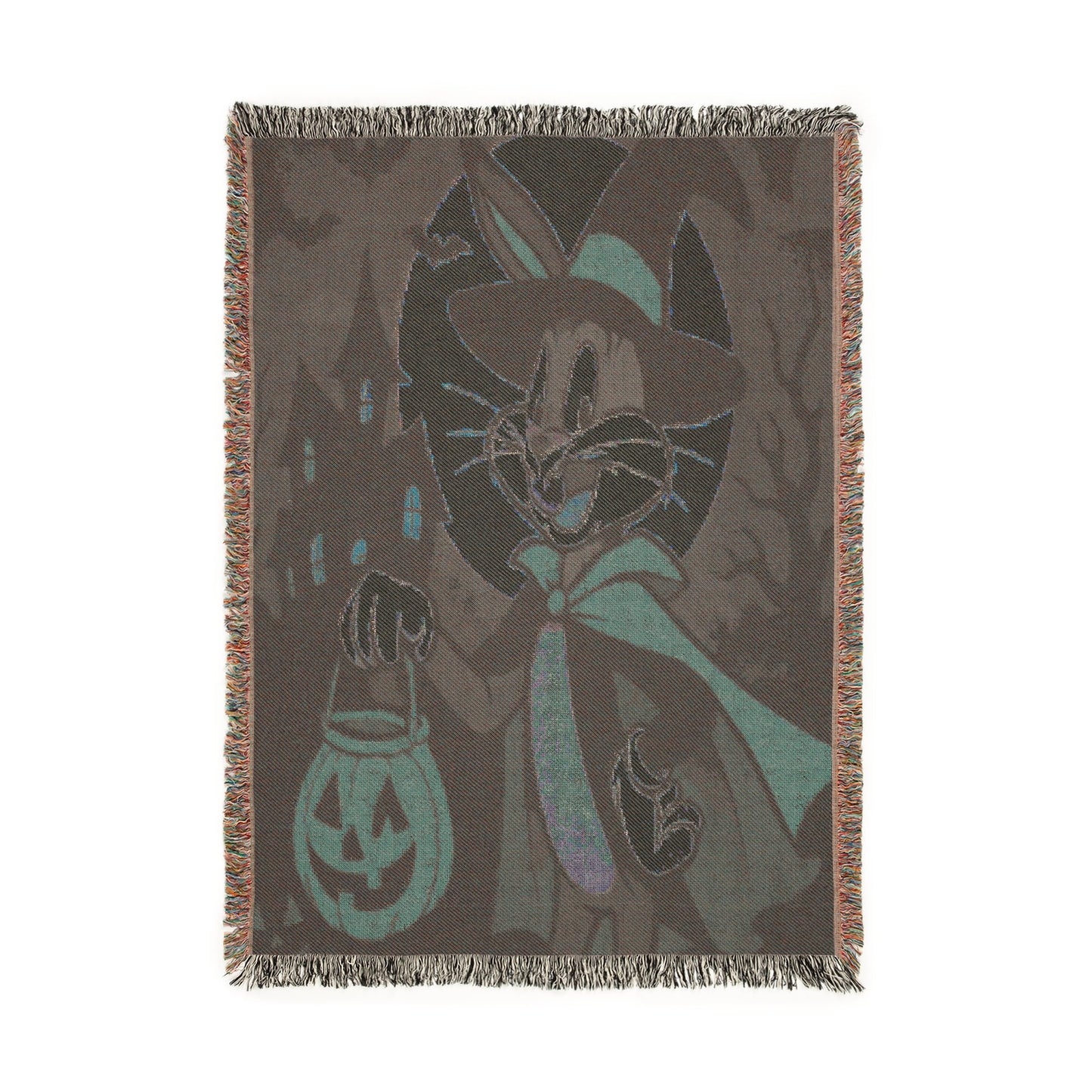 Woven Blanket - Buggs Bunny Halloween