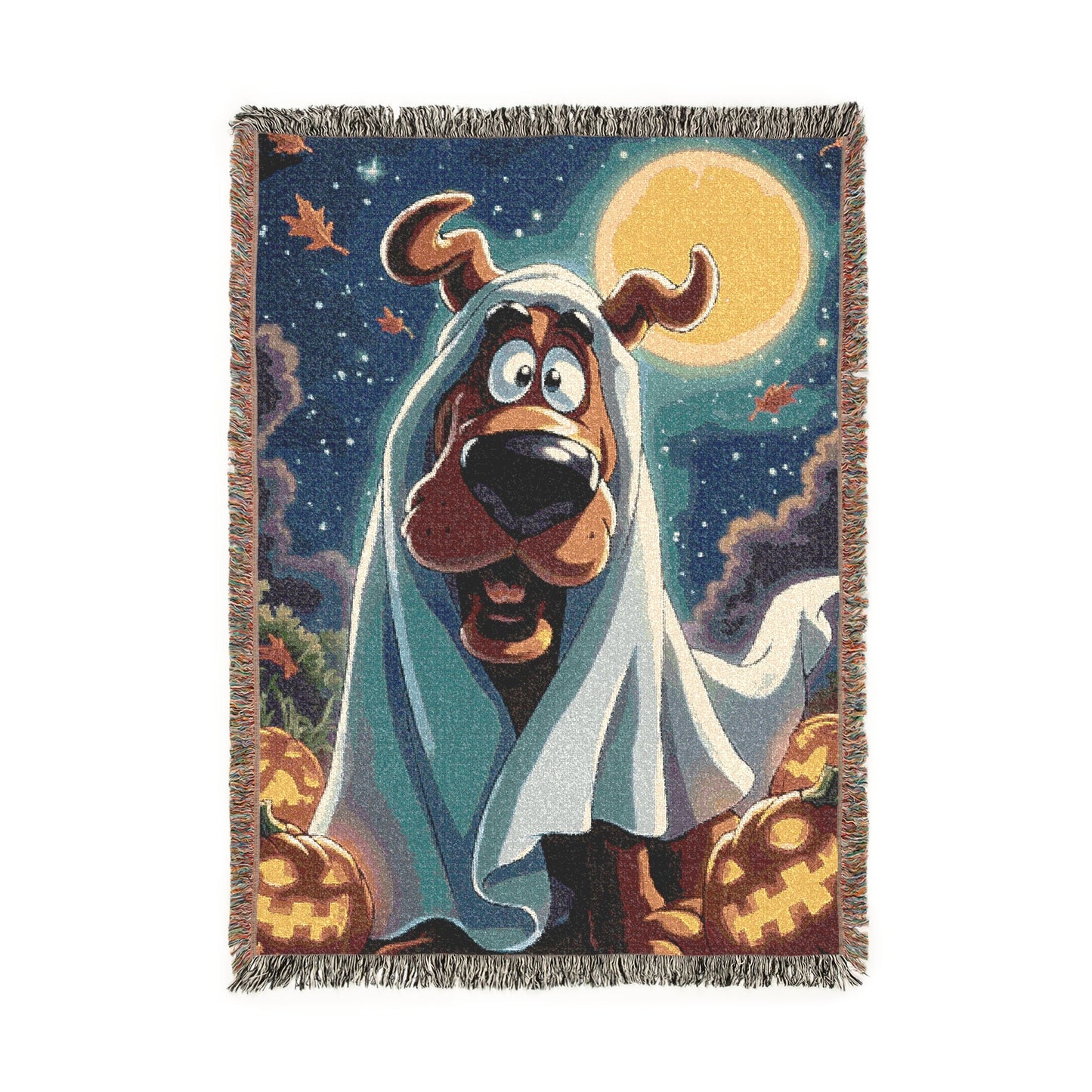 Woven Blanket - Scooby Doo Halloween